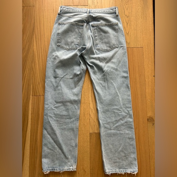 AGOLDE Women’s Jeans – Size 29 – Light Wash Straight Leg - Picture 6 of 8
